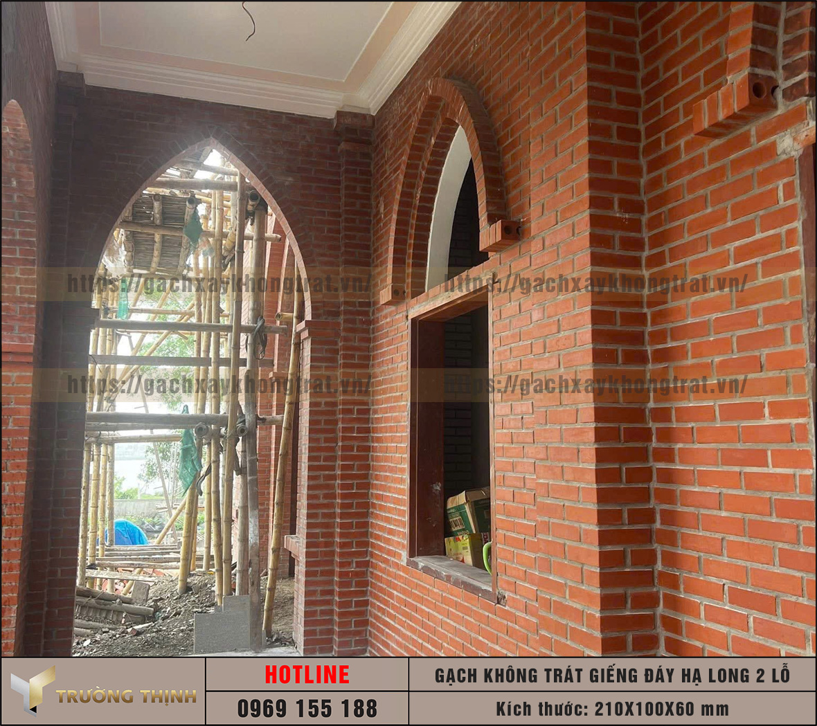5 Lý Do Nên Chọn Gạch 2 Lỗ Giếng Đáy Hạ Long Xây Tường Không Trát