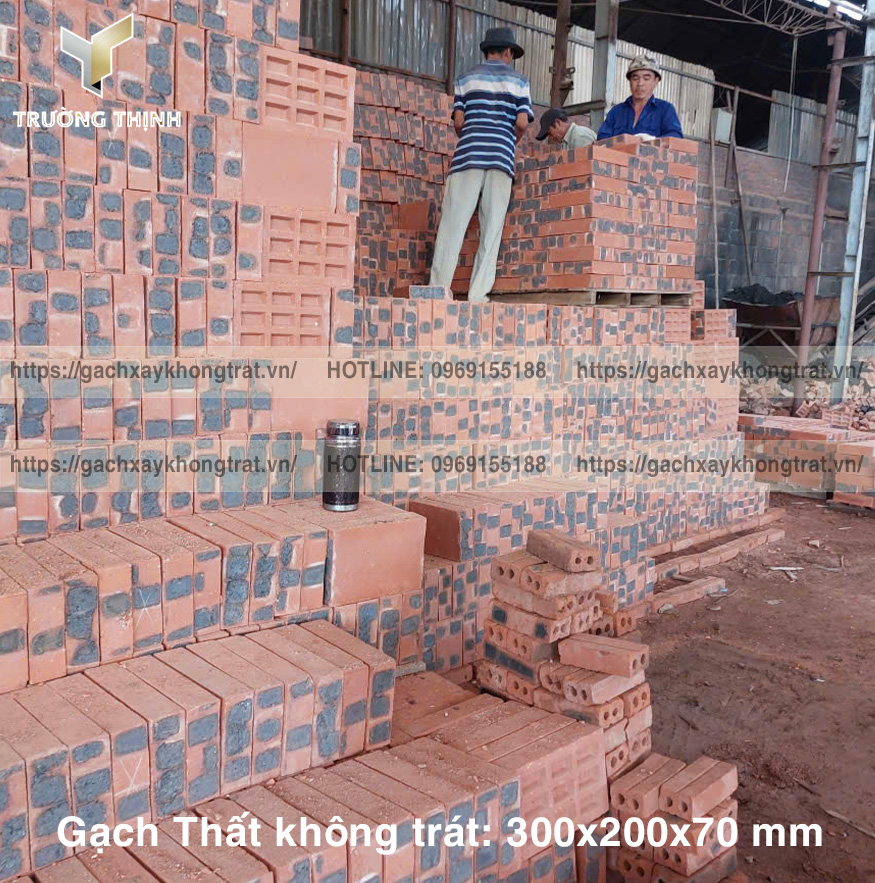 Cập nhật báo giá gạch Thất xây không trát 300x200x70 mới nhất 2026