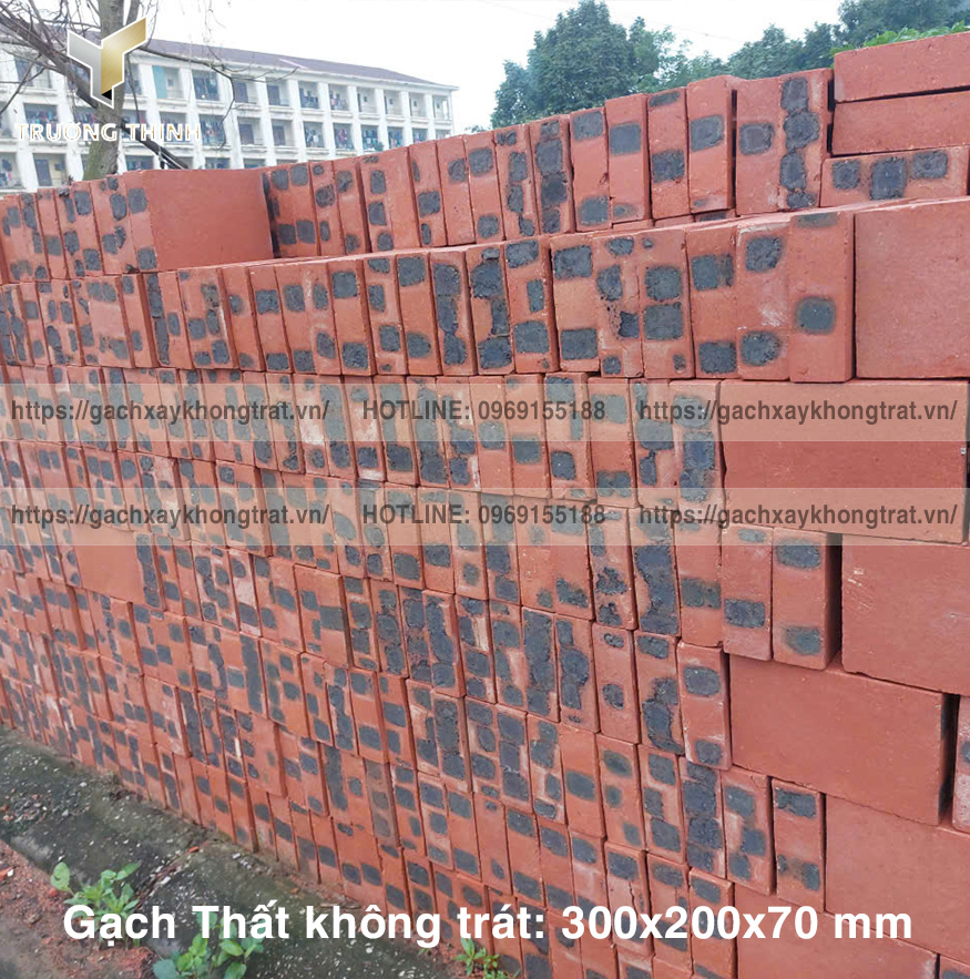 Cập nhật báo giá gạch Thất xây không trát 300x200x70 mới nhất 2026