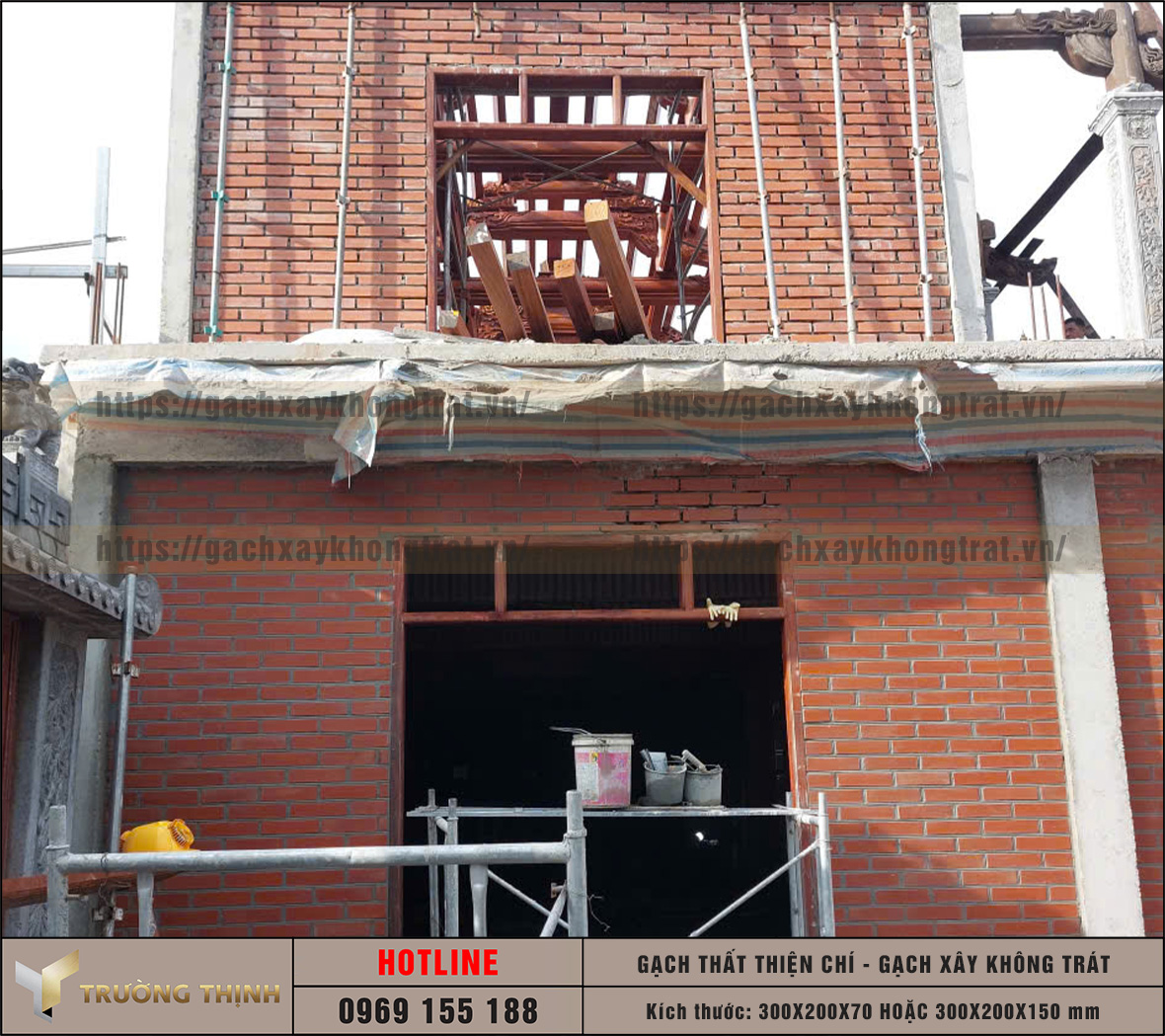 Review gạch Thất không trát Thiện Chí: Kích thước, Giá & Ứng dụng