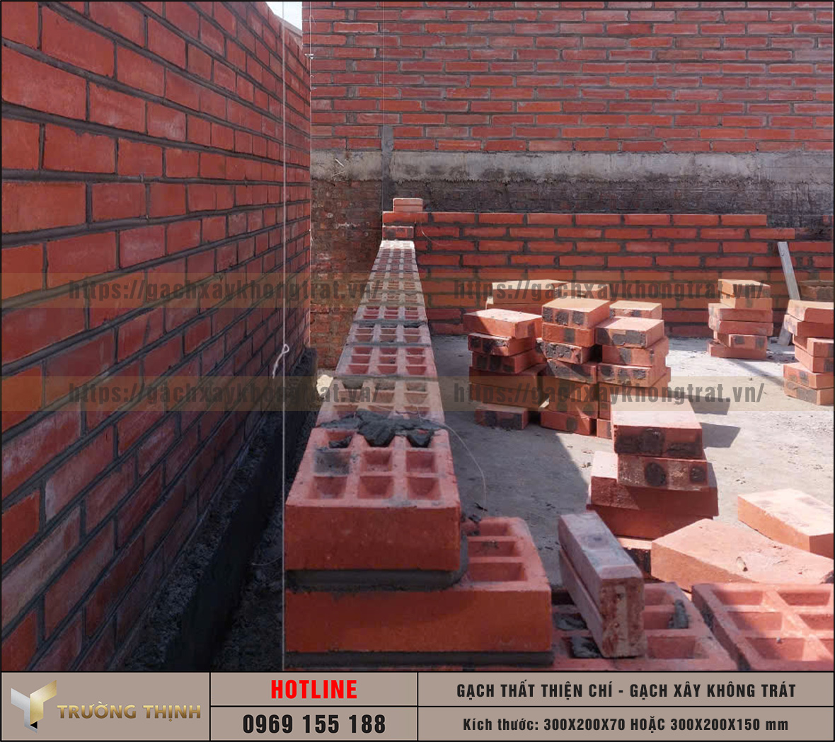 Review gạch Thất không trát Thiện Chí: Kích thước, Giá & Ứng dụng