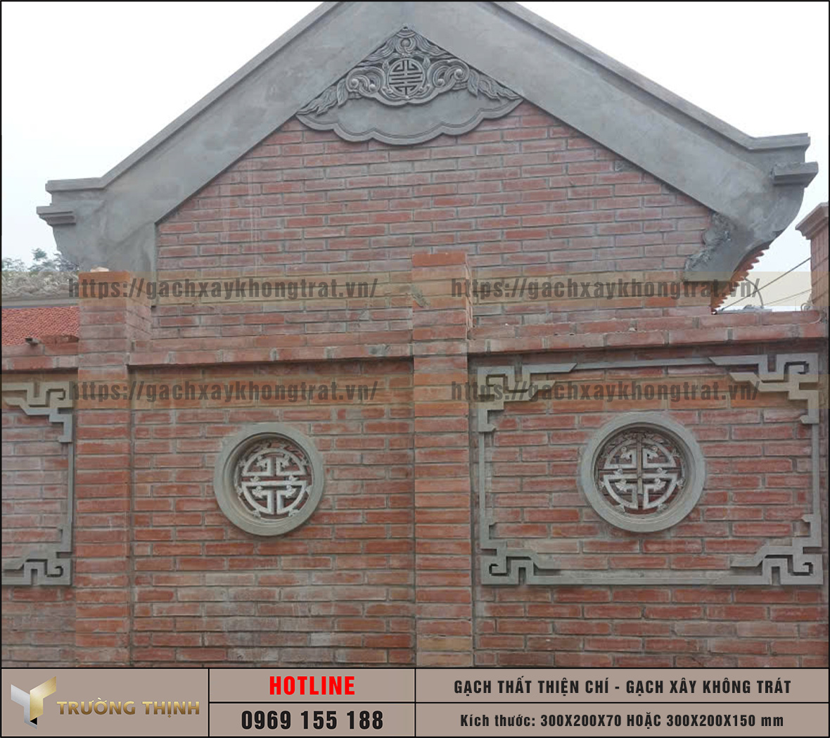 Review gạch Thất không trát Thiện Chí: Kích thước, Giá & Ứng dụng