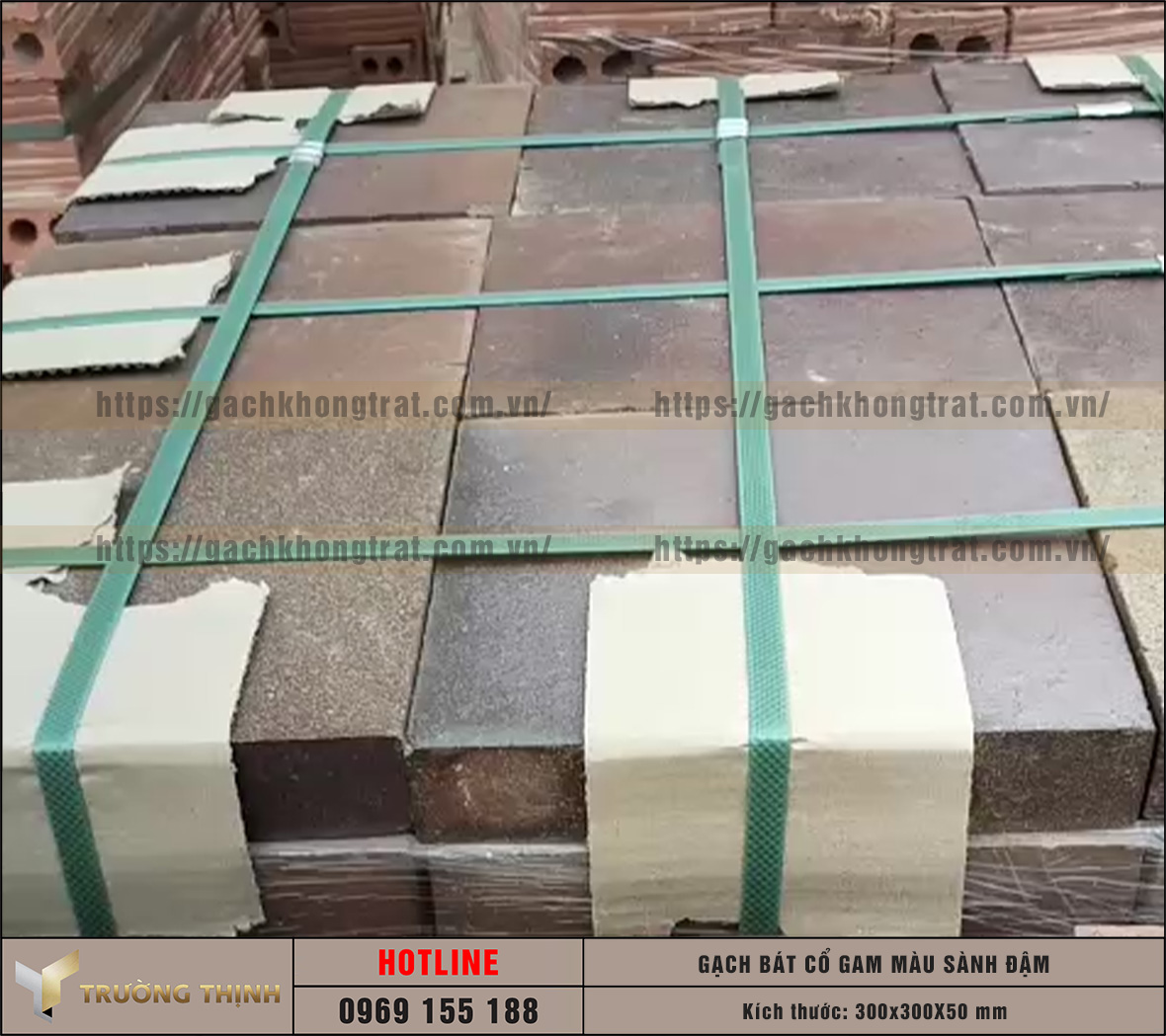 Bảng giá gạch bát cổ gam màu sành đậm 300x300x50: Giải pháp tối ưu cho kiến trúc tâm linh