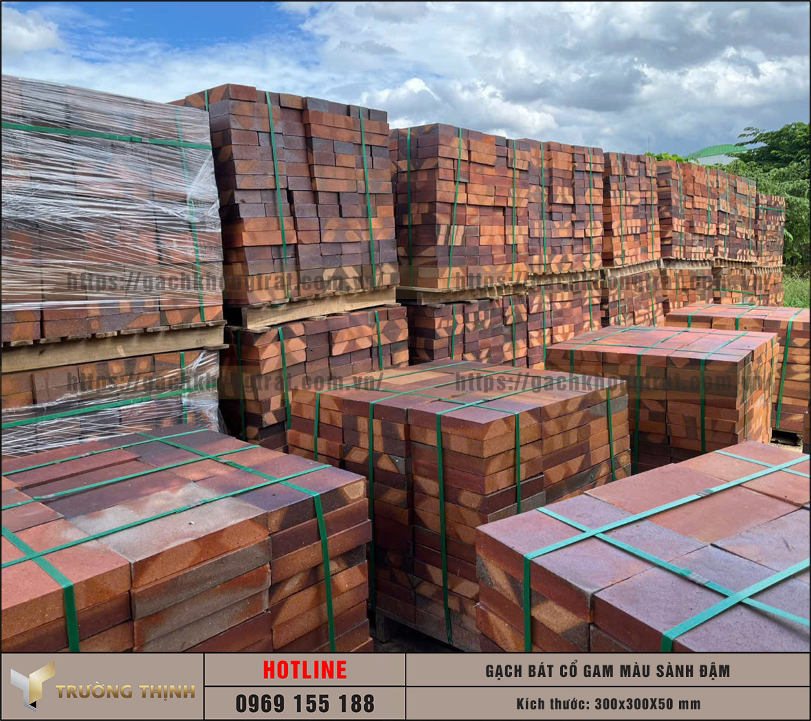 Bảng giá gạch bát cổ gam màu sành đậm 300x300x50: Giải pháp tối ưu cho kiến trúc tâm linh