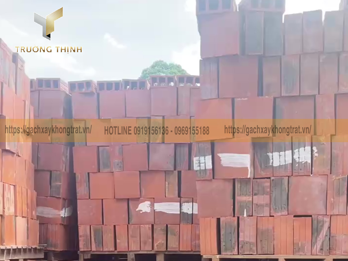 Gạch 3 lỗ chống nóng Cầu Xây phân phối chính hãng với giá ưu đãi bởi Trường Thịnh
