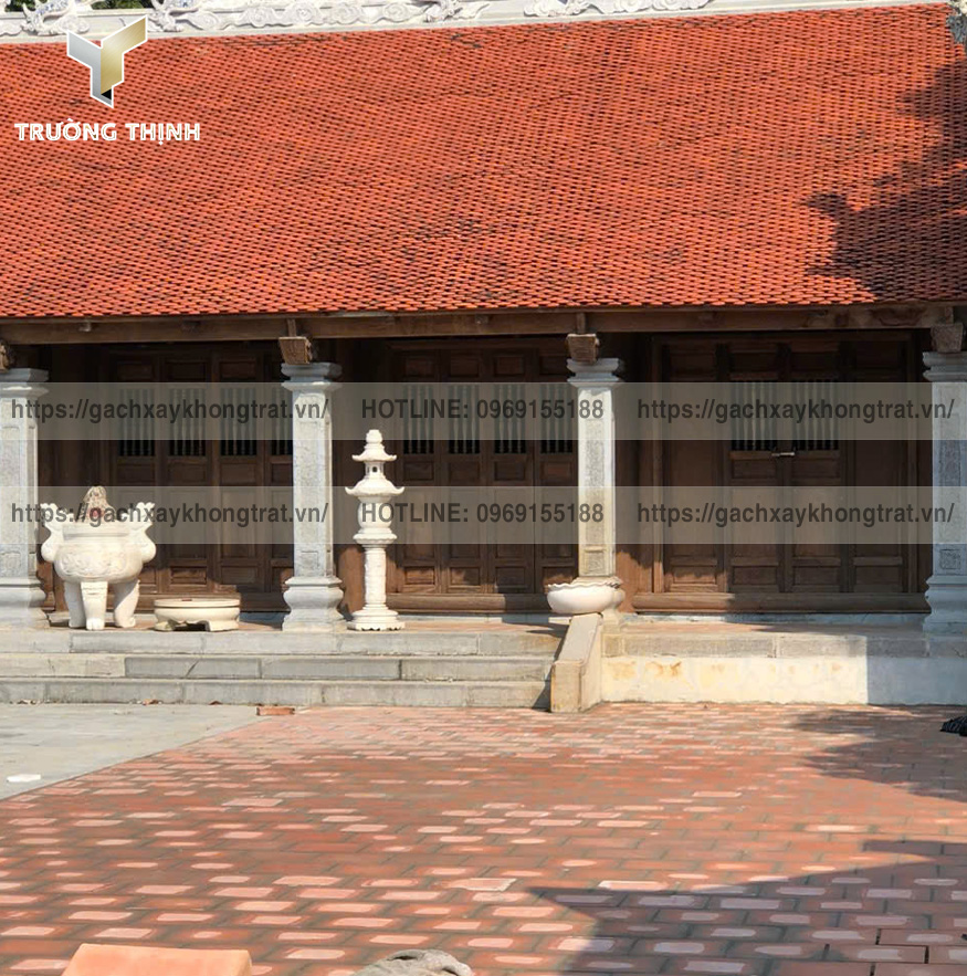 Báo giá gạch bát lỗ 300x300x50 Gốm Xuân Hòa - Gạch lát nền, gạch lát chống nóng bền đẹp cho mọi công trình