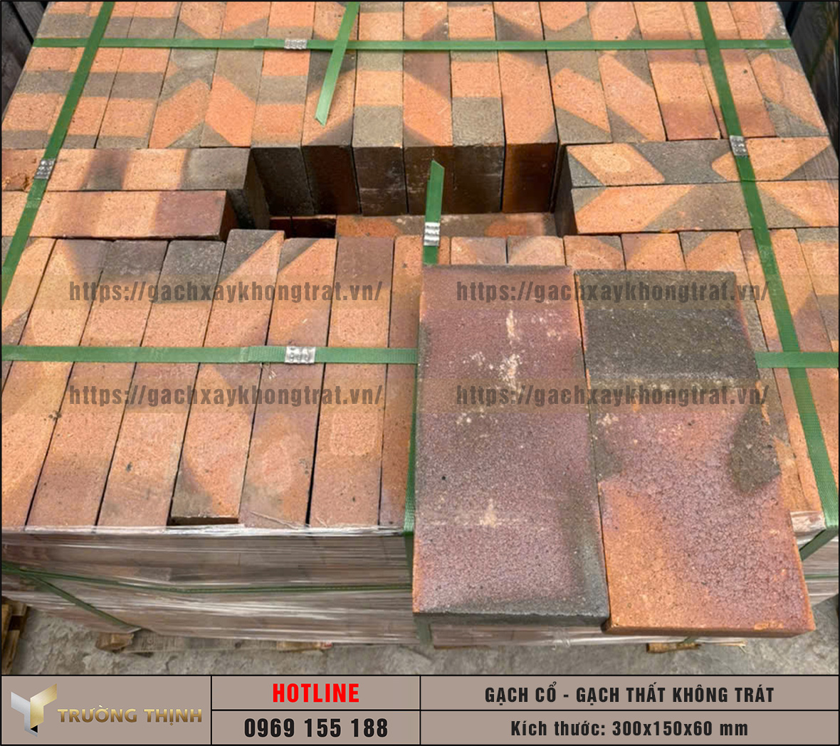   Báo giá gạch thất cổ xây không trát 300x150x60 xây tường và lát nền – Trường Thịnh Group