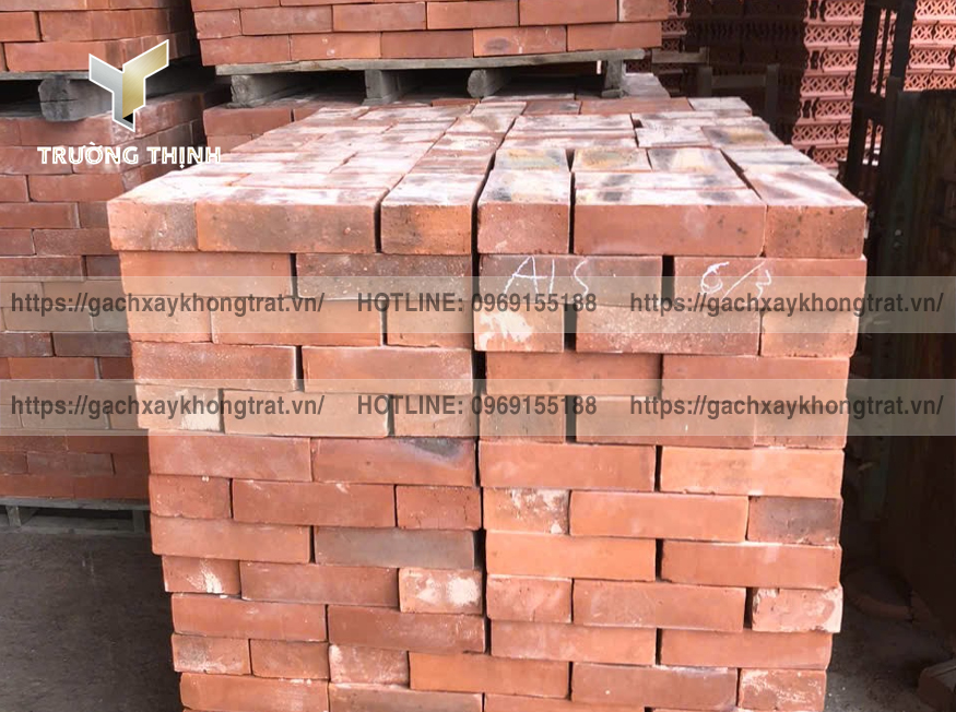Báo giá gạch đặc xây tường không trát 220x110x60 Đông Anh