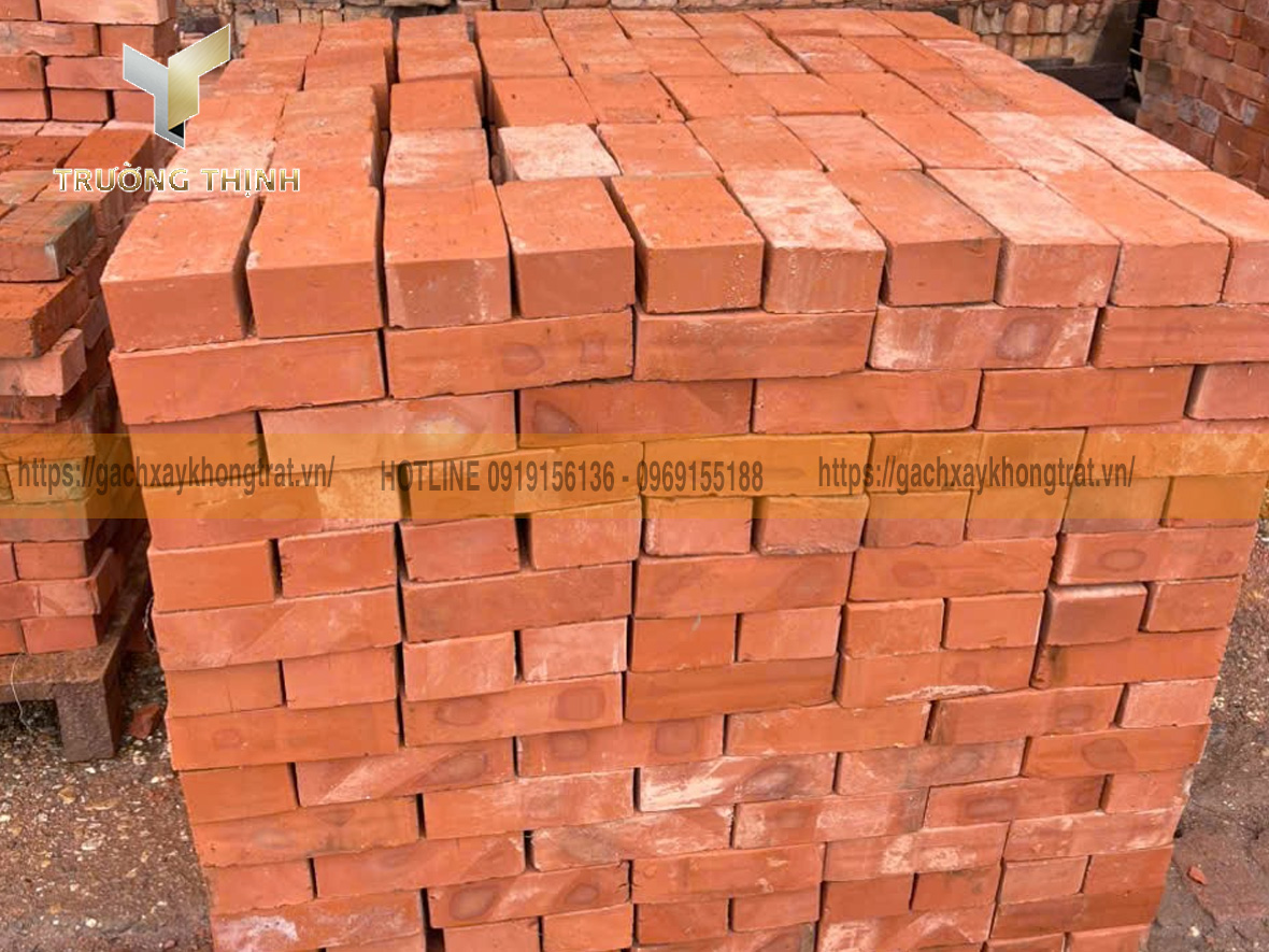 Mẫu gạch đặc xây tường không trát - Gạch xây tường không trát nhà thờ, đình, chùa đẹp