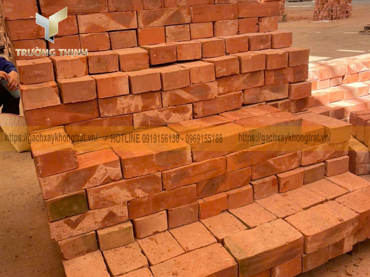 Mẫu gạch đặc xây tường không trát - Gạch xây tường không trát nhà thờ, đình, chùa đẹp