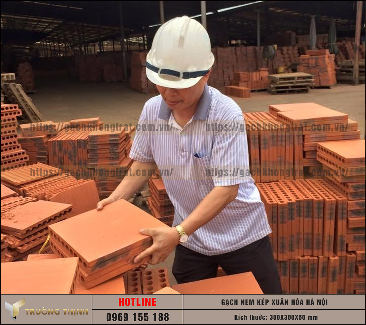 Báo giá gạch nem kép 300x300x50 Xuân Hòa Hà Nội: Giải pháp chống nóng bền vững cho mọi công trình