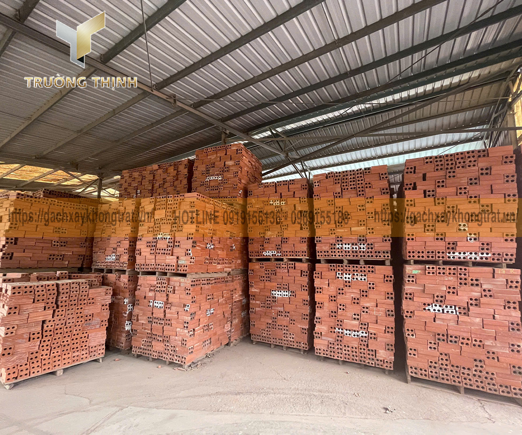 Trường Thịnh tổng đại lý phân phối Gạch 2 lỗ xây không trát Cầu Xây