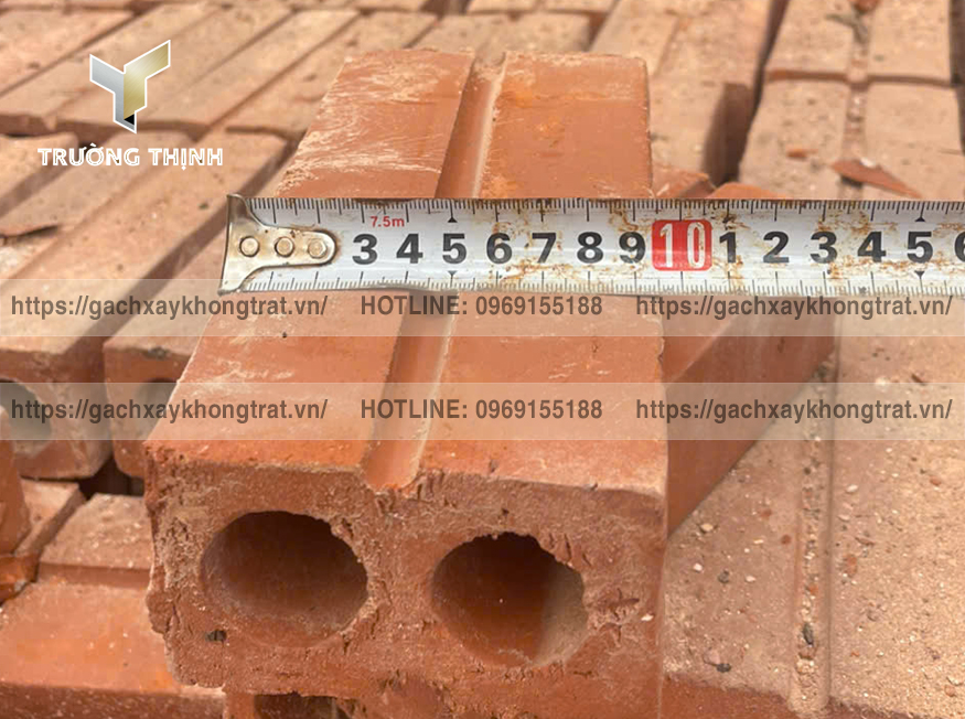 Báo Giá Gạch 2 Lỗ Xây Không Trát 205x95x55: Đẹp & Rẻ Nhất (Từ Sơn)