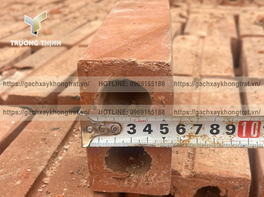 Báo Giá Gạch 2 Lỗ Xây Không Trát 205x95x55: Đẹp & Rẻ Nhất (Từ Sơn)