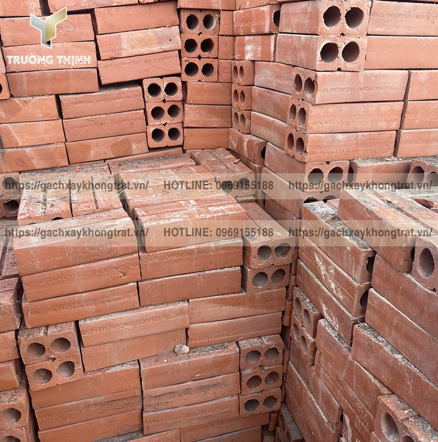 Báo giá gạch xây không trát 2 lỗ rẻ nhất 2026 | Viglacera Từ Sơn - Trường Thịnh Group