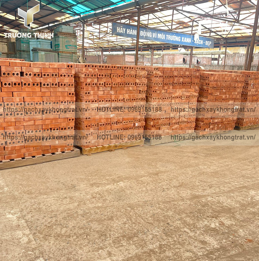 Báo giá gạch xây không trát 2 lỗ rẻ nhất 2026 | Viglacera Từ Sơn - Trường Thịnh Group