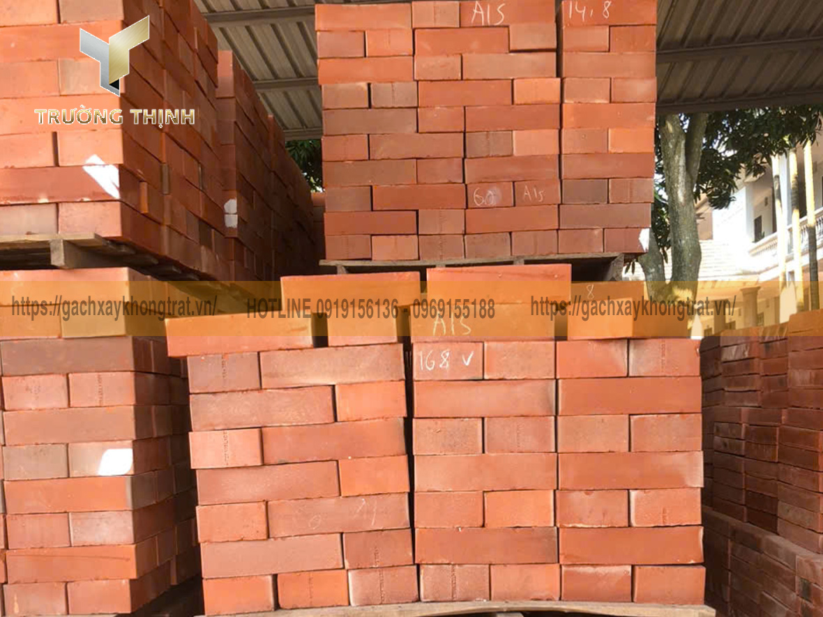 Gạch xây không trát 8 lỗ 382 Đông Anh tại nhà máy