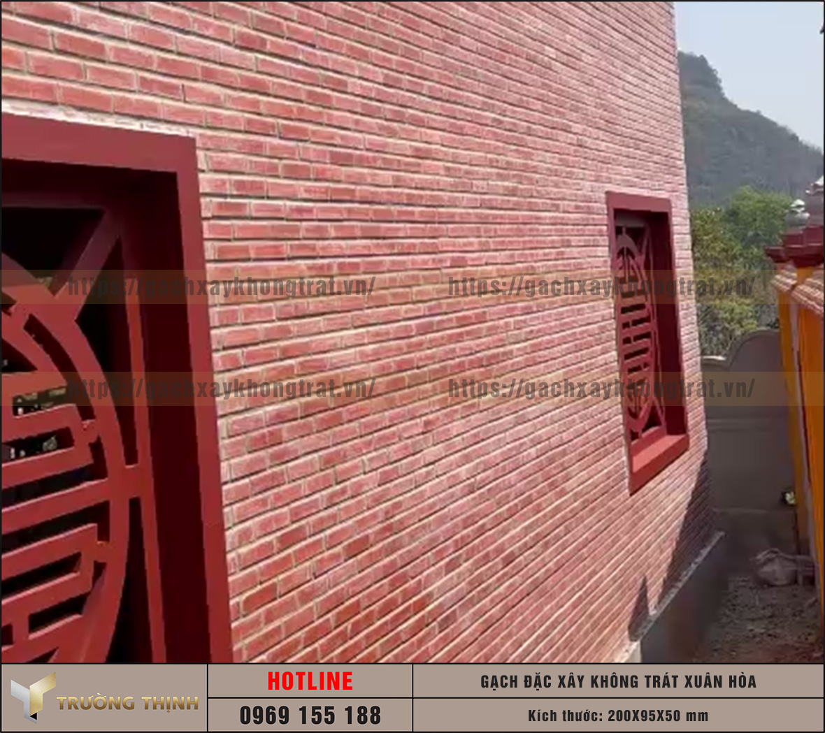 Báo giá gạch xây không trát xây tường nhà thờ tại nhà máy cập nhật 2026