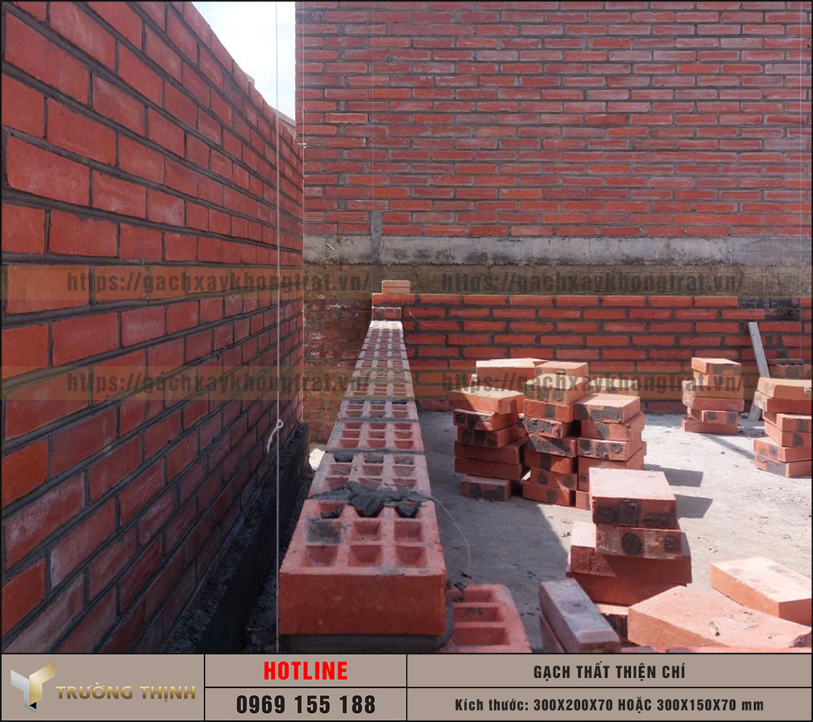 Báo giá gạch xây không trát xây tường nhà thờ tại nhà máy cập nhật 2026