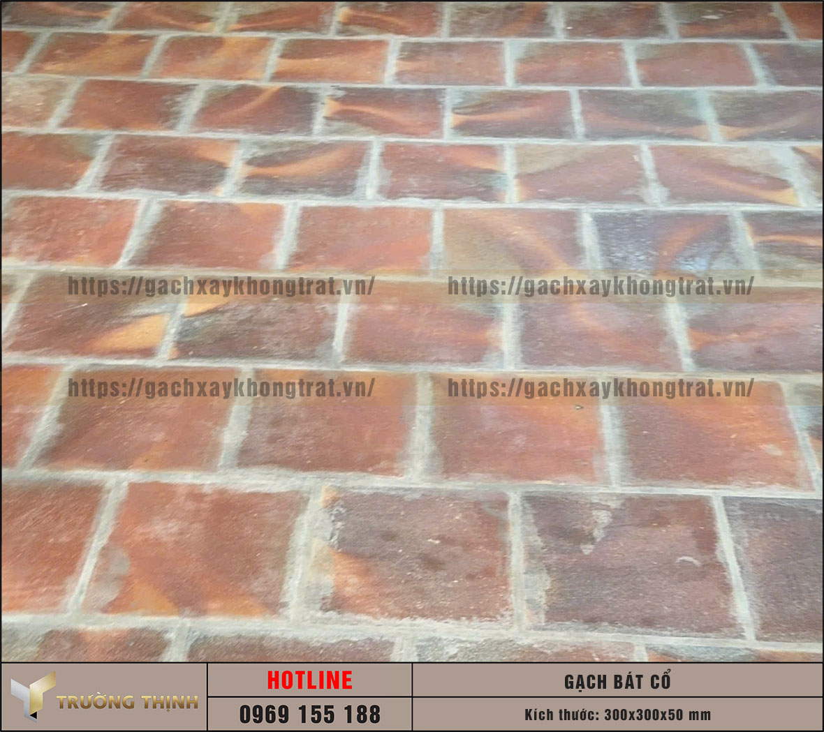 Báo giá mẫu gạch cổ 300x300x50 lát nền đẹp cho mọi nhà – Tinh hoa kiến trúc Việt