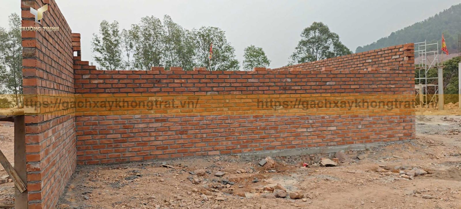 Báo giá mẫu gạch đặc xây không trát xây nhà thờ họ, công trình tâm linh như đình, chùa đẹp với giá ưu đãi