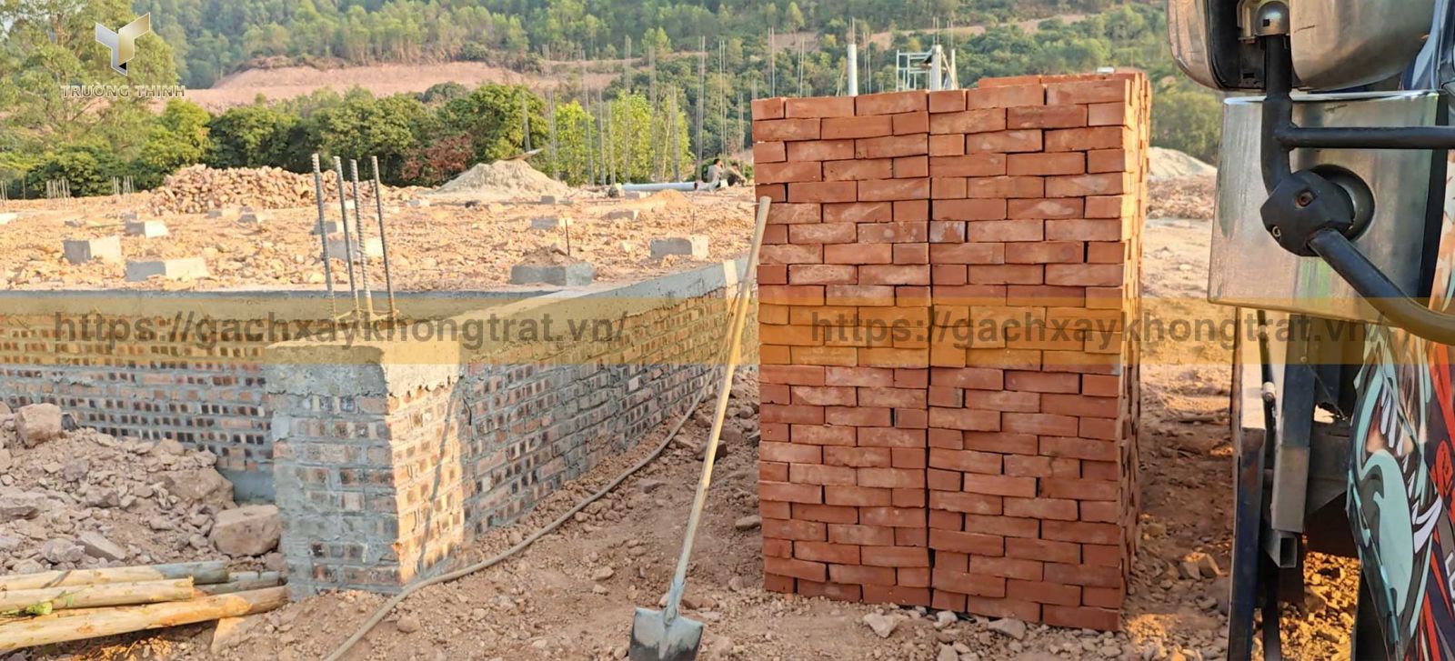Báo giá mẫu gạch đặc xây không trát xây nhà thờ họ, công trình tâm linh như đình, chùa đẹp với giá ưu đãi