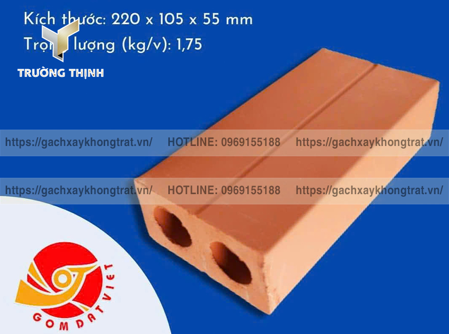 Cẩm nang mua gạch xây tường không trát Đất Việt chính hãng