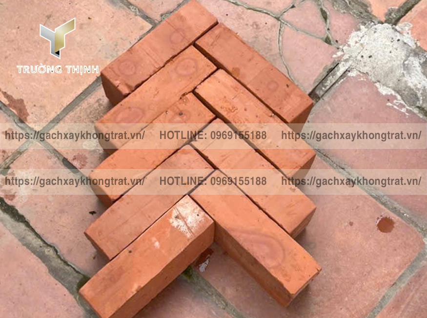 Chọn gạch đặc xây không trát lát nền sân vườn đẹp? Gạch Từ Sơn, Xuân Hòa