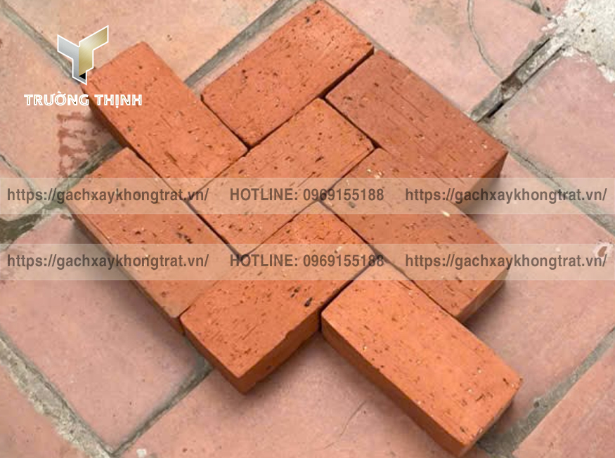 Chọn gạch đặc xây không trát lát nền sân vườn đẹp? Gạch Từ Sơn, Xuân Hòa