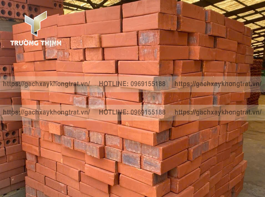 Chọn gạch đặc xây không trát lát nền sân vườn đẹp? Gạch Từ Sơn, Xuân Hòa