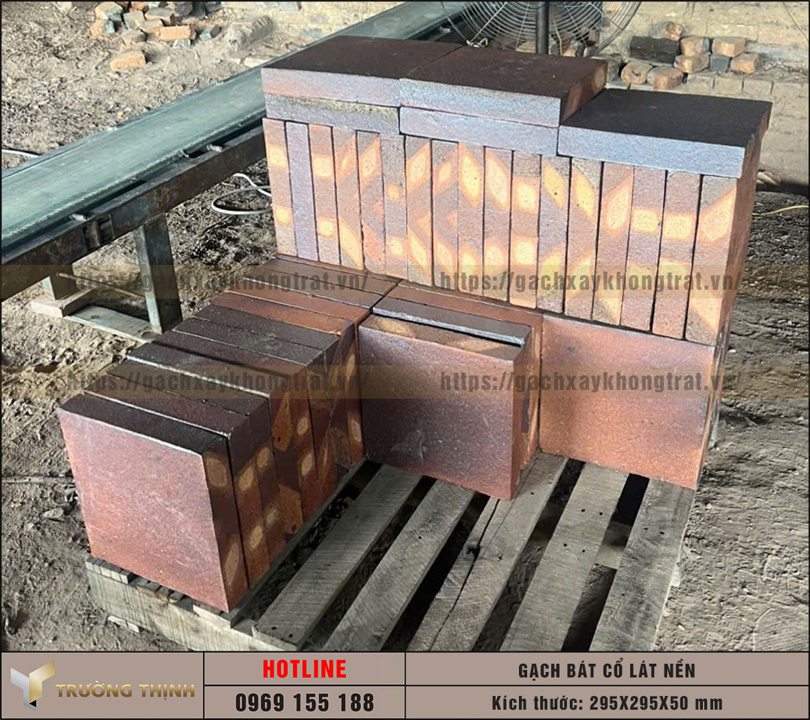 Gạch bát cổ thủ công lát nền 295x295x50: Nét đẹp trường tồn cùng thời gian