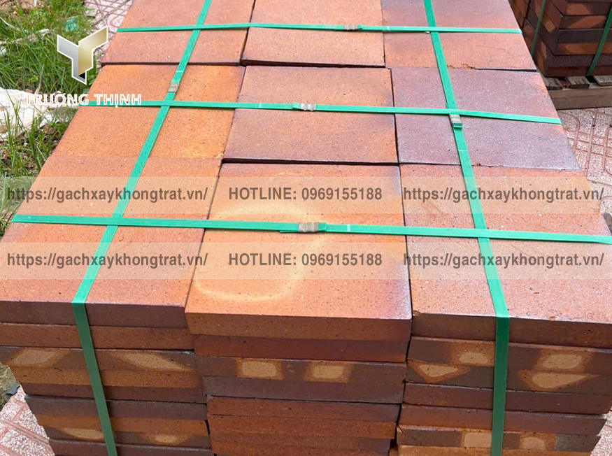 Gạch Cổ - Gạch bát thủ công đốt củi 300x300x50: Nét Đẹp Hoài Cổ & Bền Vững | Trường Thịnh