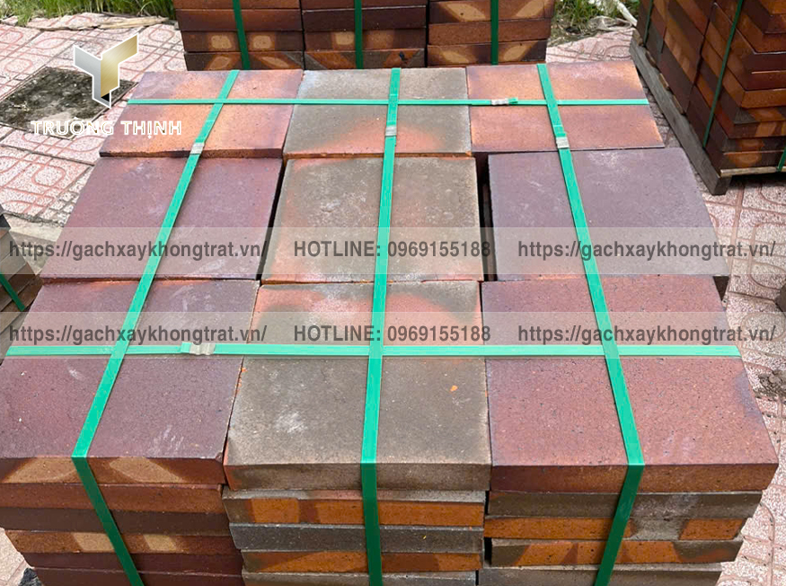 Gạch Cổ - Gạch bát thủ công đốt củi 300x300x50: Nét Đẹp Hoài Cổ & Bền Vững | Trường Thịnh