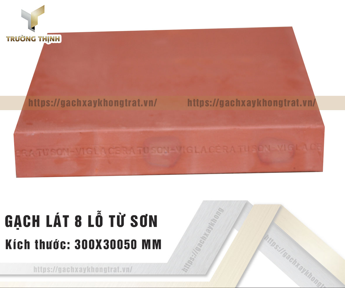 Gạch lát 8 lỗ 300x300 Viglacera Từ Sơn