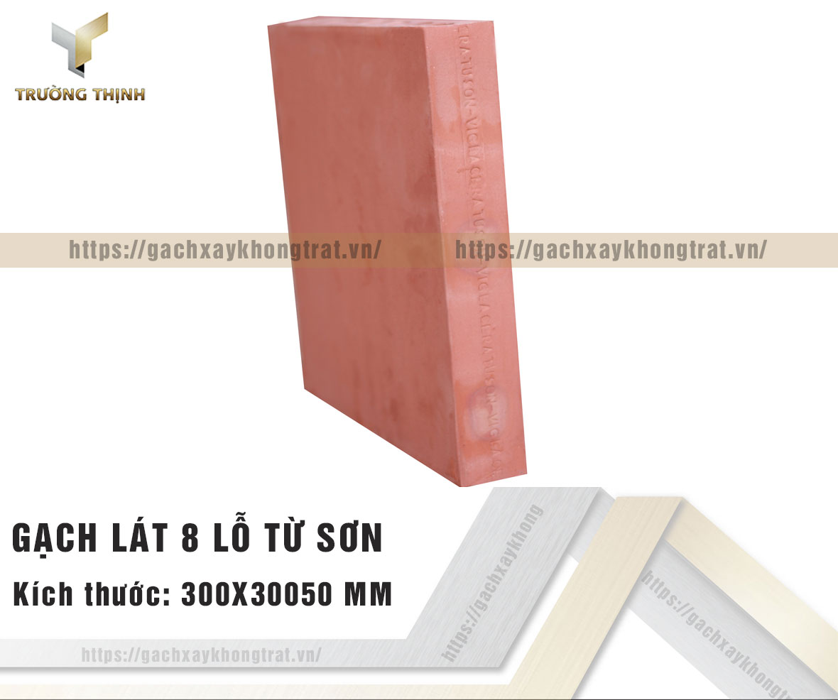 Gạch lát 8 lỗ 300x300 Viglacera Từ Sơn
