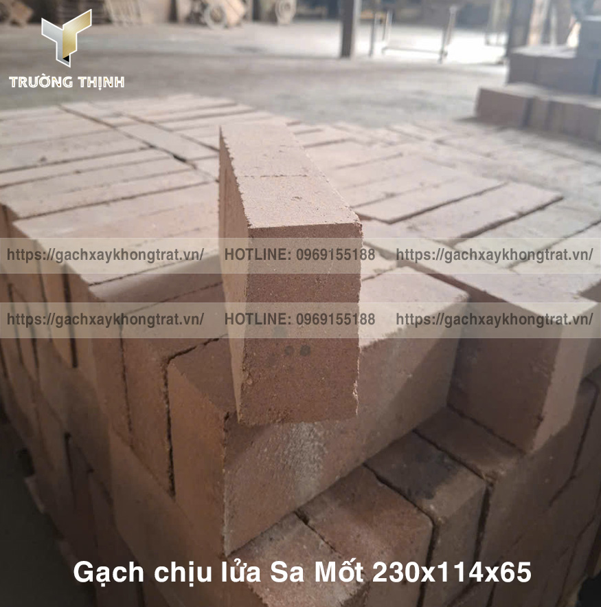 Gạch chịu lửa Sa Mốt 230x114x65 Cầu Đuống Giá Tốt – Trường Thịnh Group
