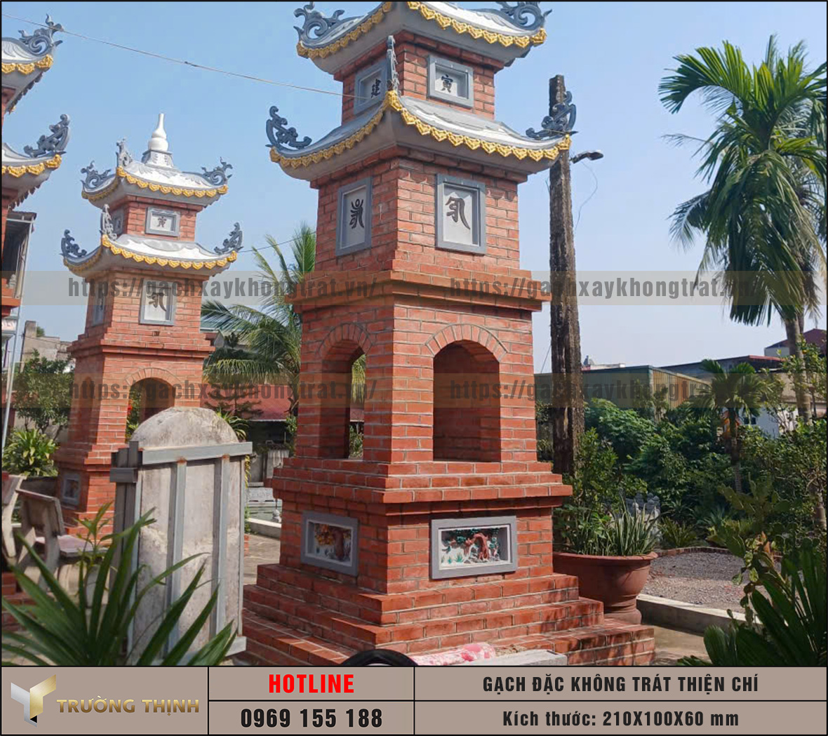 Gạch đặc không trát Thiện Chí 210x100x60: Đột phá công nghệ ép bán khô trong xây dựng