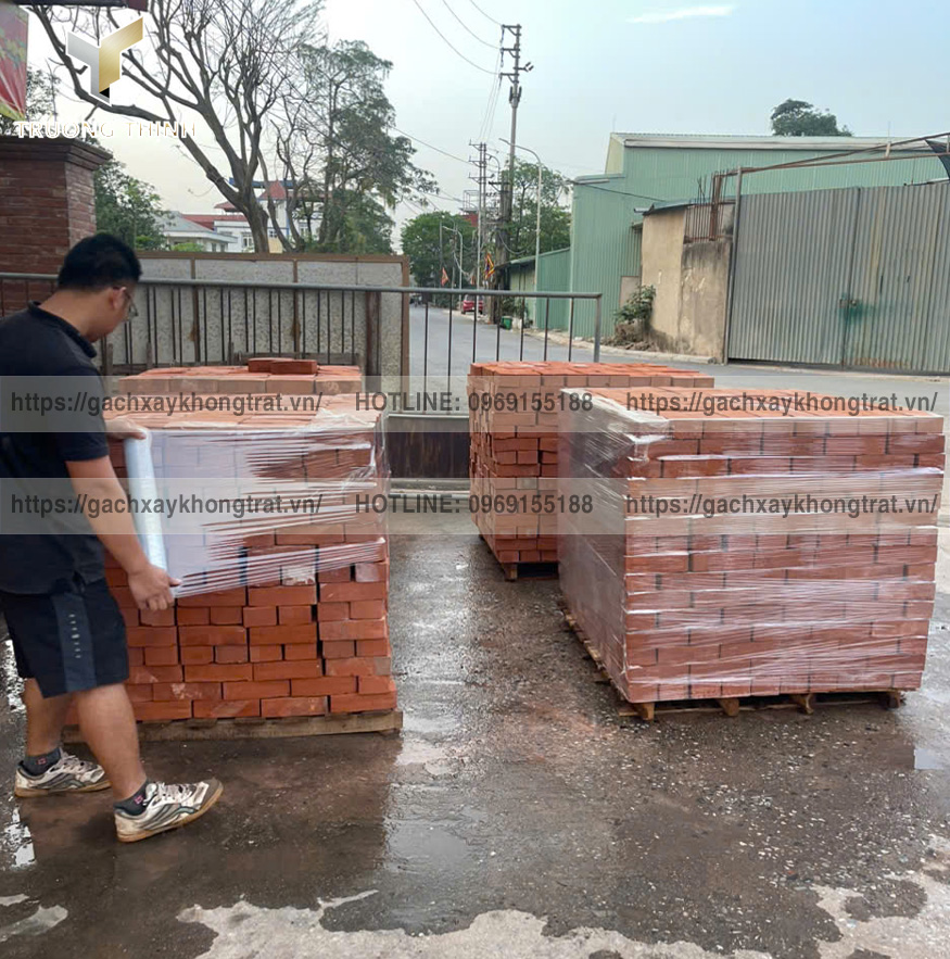 Gạch đặc xây không trát Viglacera Từ Sơn: Ứng dụng công trình cổ - Trường Thịnh Group