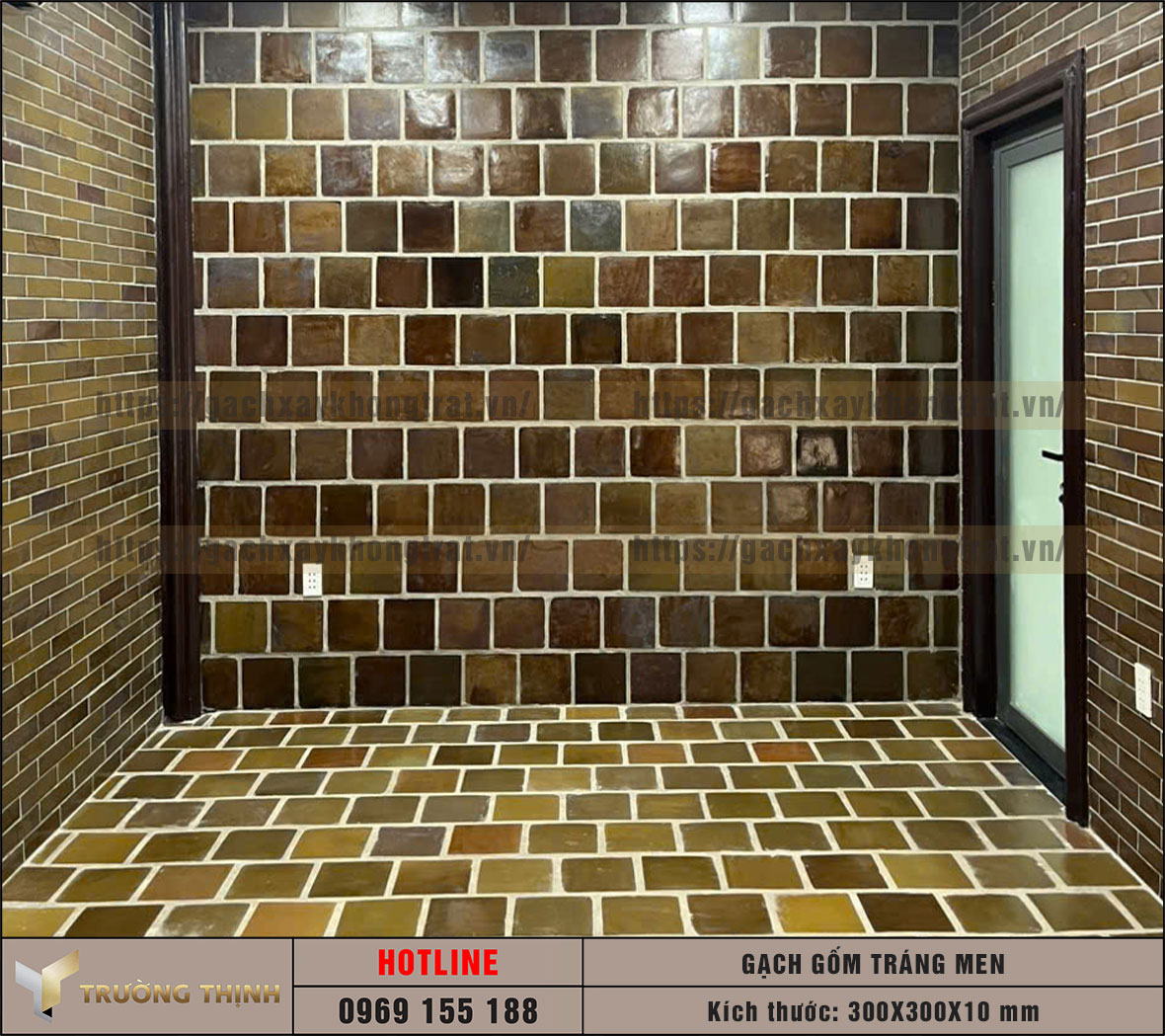 Gạch Gốm Tráng Men Thủ Công 300x300x10: Tuyệt Tác Từ Đất Và Lửa Cho Không Gian Sống Đẳng Cấp