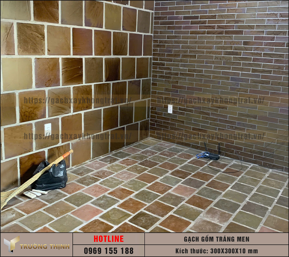 Gạch Gốm Tráng Men Thủ Công 300x300x10: Tuyệt Tác Từ Đất Và Lửa Cho Không Gian Sống Đẳng Cấp