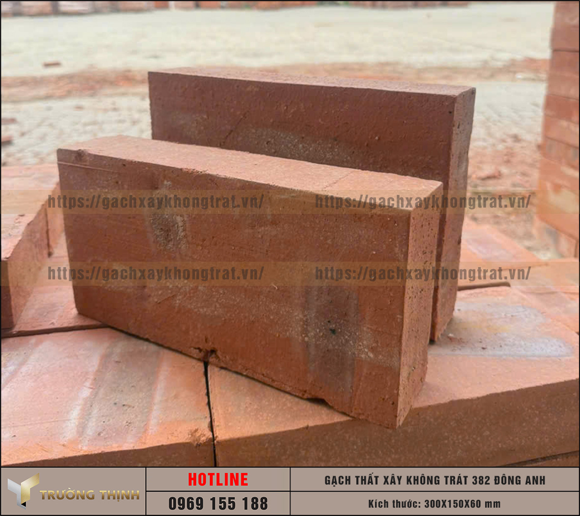Gạch Thất 300x150x60 xây không trát 382 Đông Anh: Giải pháp hoàn hảo cho mọi công trình