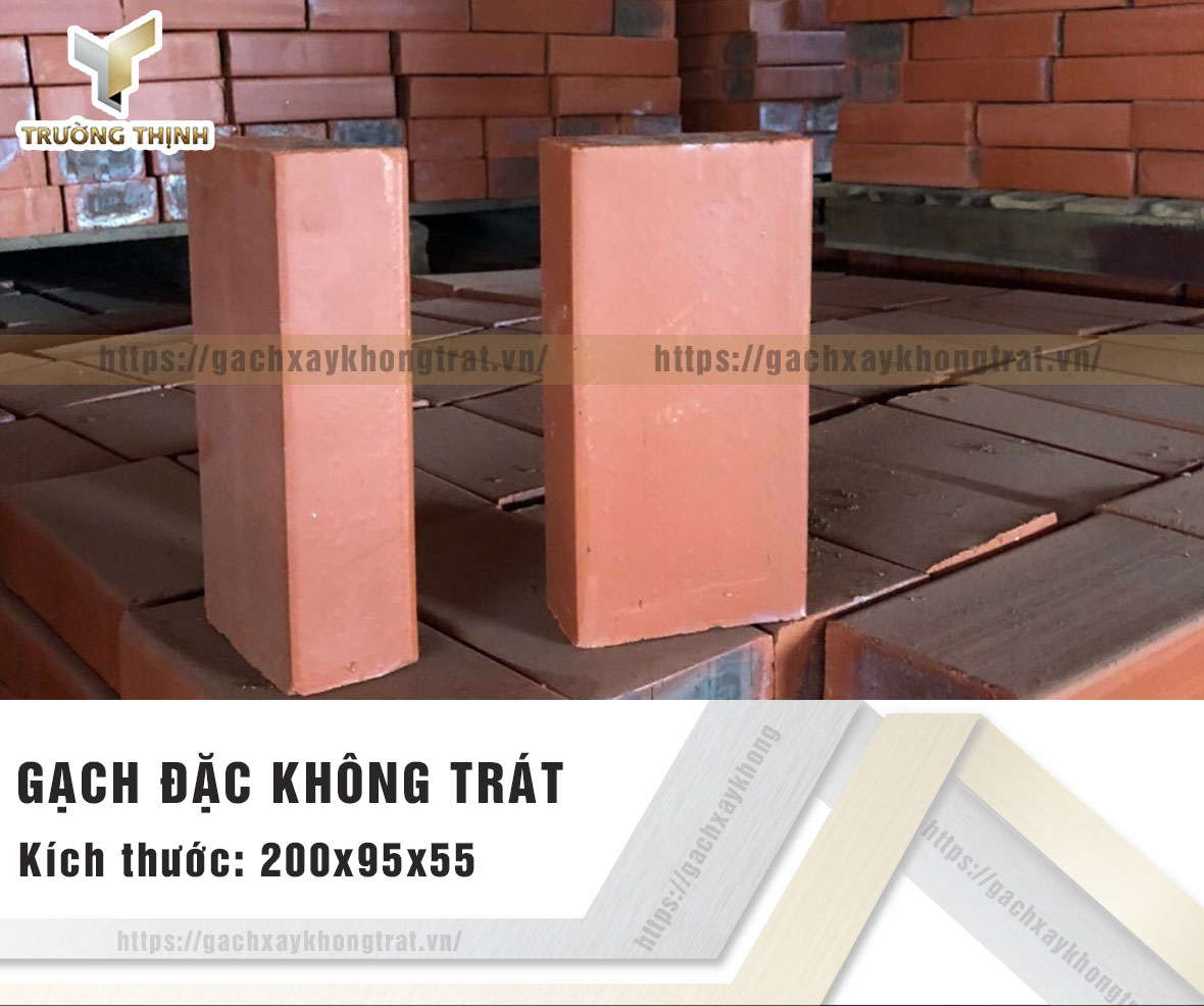 Gạch đặc xây không trát Viglacera Xuân Hòa