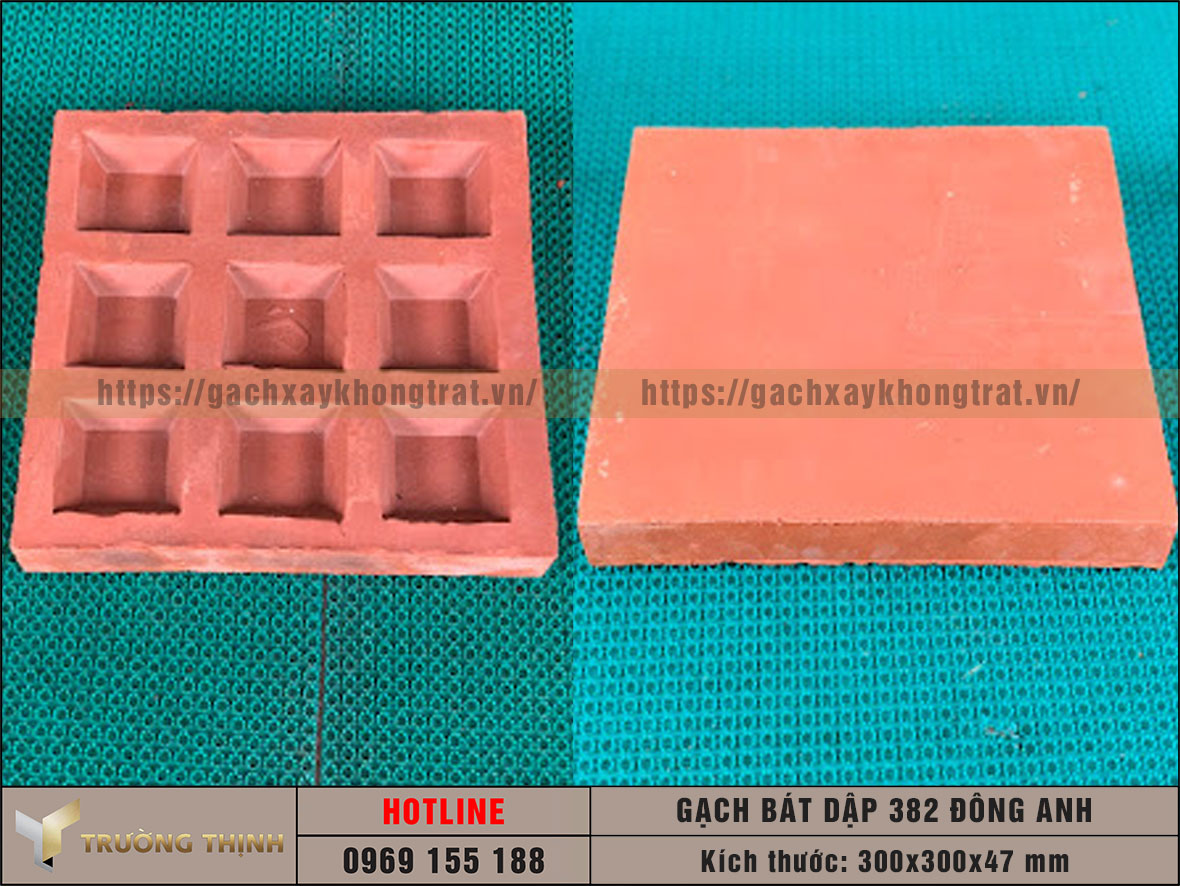 Gạch bát dập - Gạch lát nền 382 Đông Anh