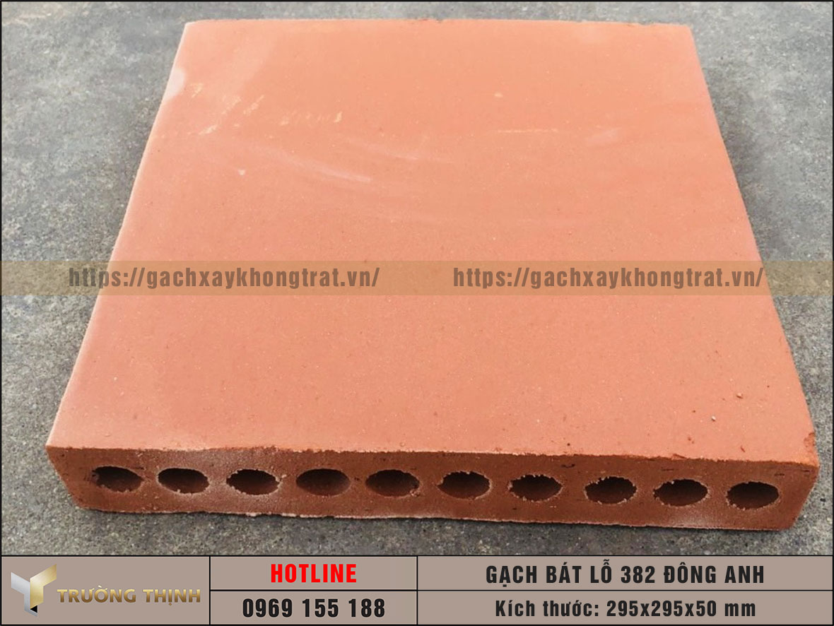 Gạch bát lỗ 295x295x50 382 Đông Anh giá rẻ