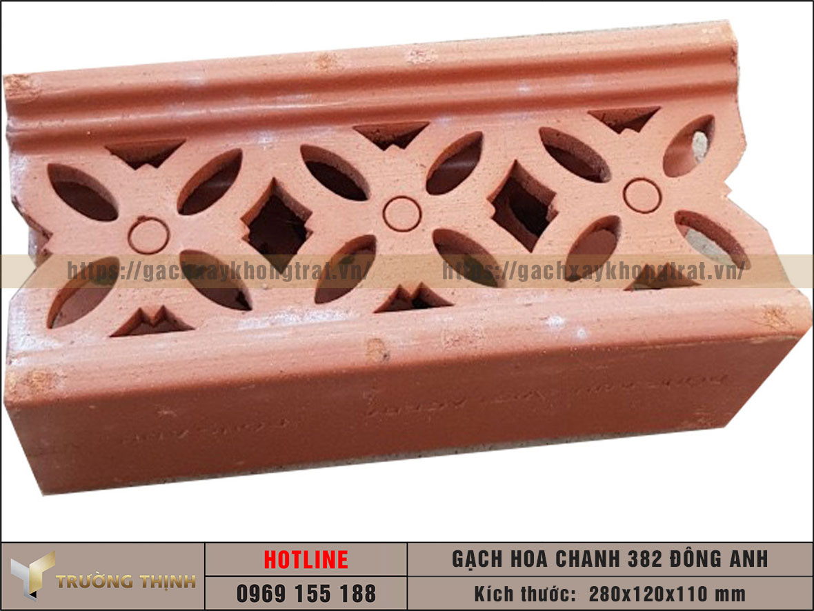 Gạch hoa chanh 280x120x110 382 Đông Anh giá rẻ