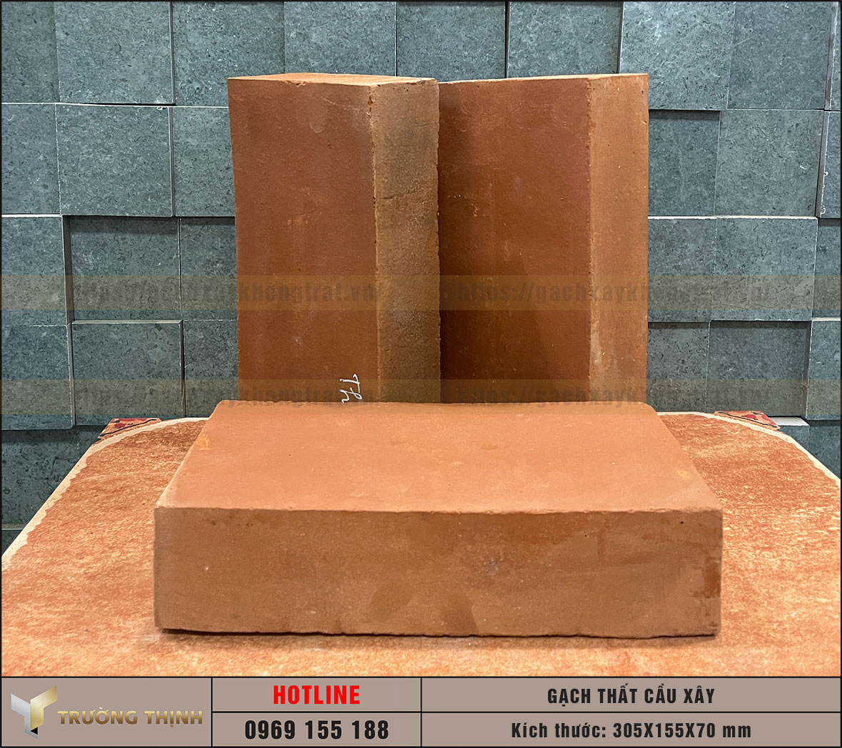 Gạch thất Cầu Xây 305x155x70