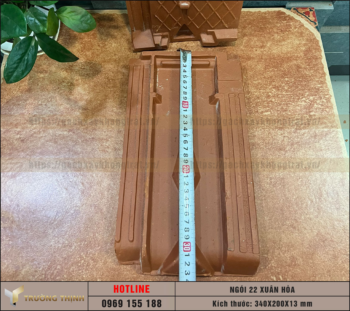Ngói lợp mái nhà - Ngói 22/m2 Viglacera Xuân Hòa