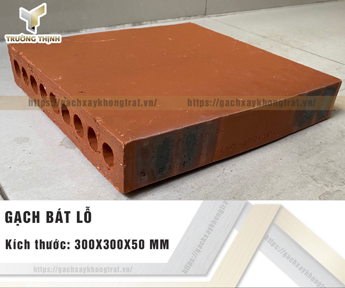 Gạch bát lỗ 300×300 Xuân Hòa Hà Nội giá rẻ