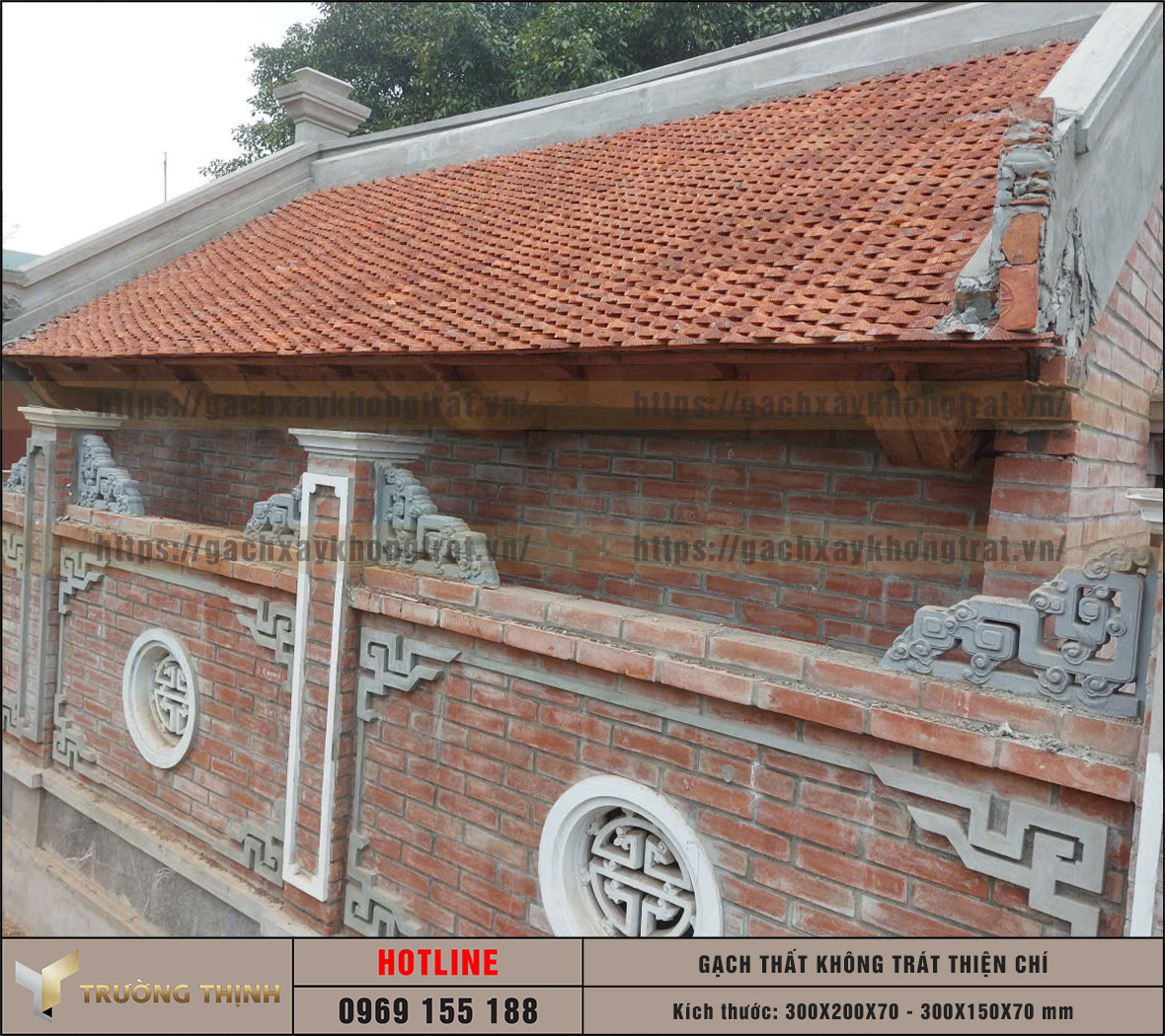 Gạch Thất Thiện Chí trong kiến trúc thiền viện và không gian tĩnh