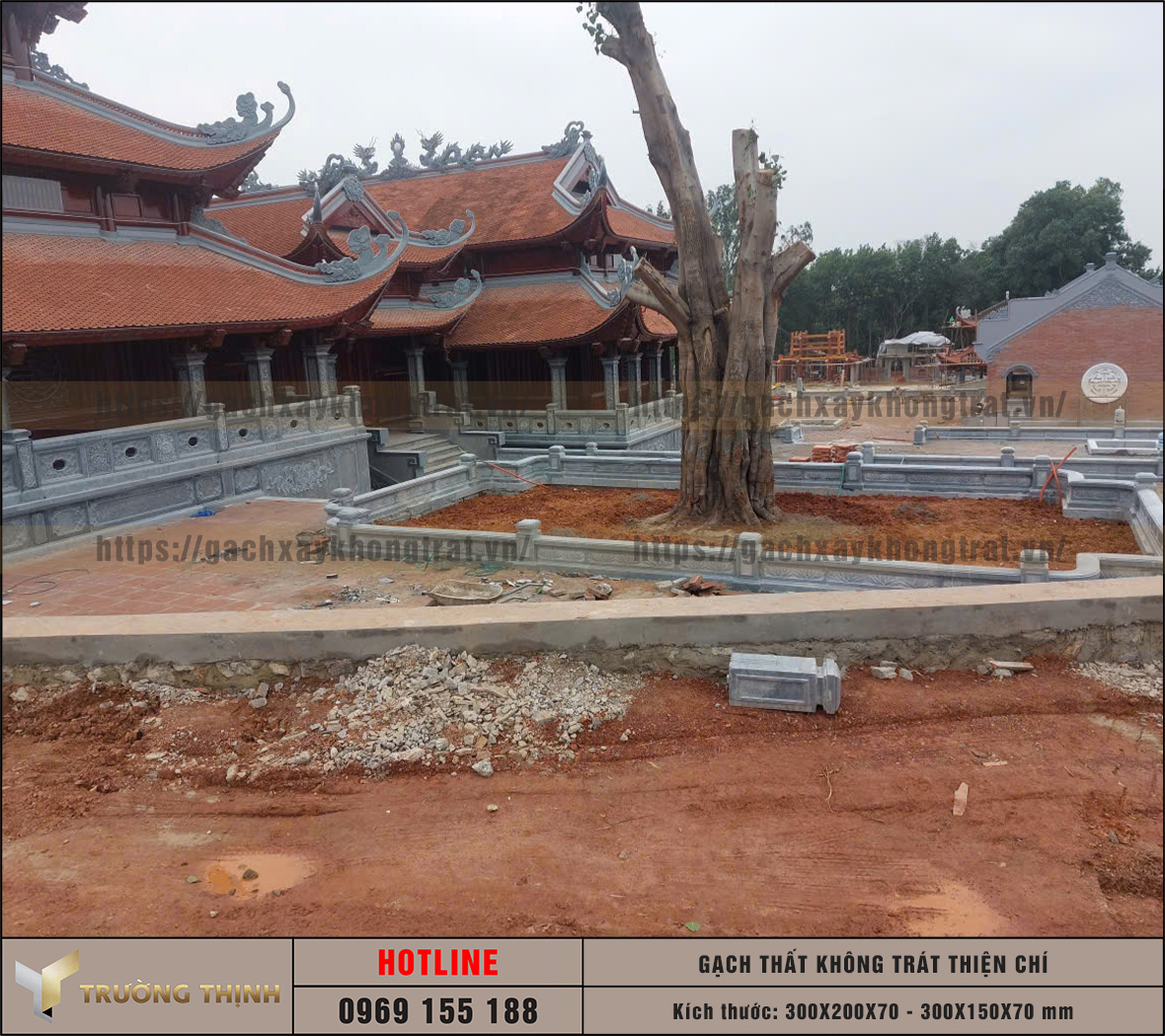 Gạch Thất Thiện Chí: Sự Lựa Chọn Hoàn Hảo Cho Kiến Trúc Thiền Viện